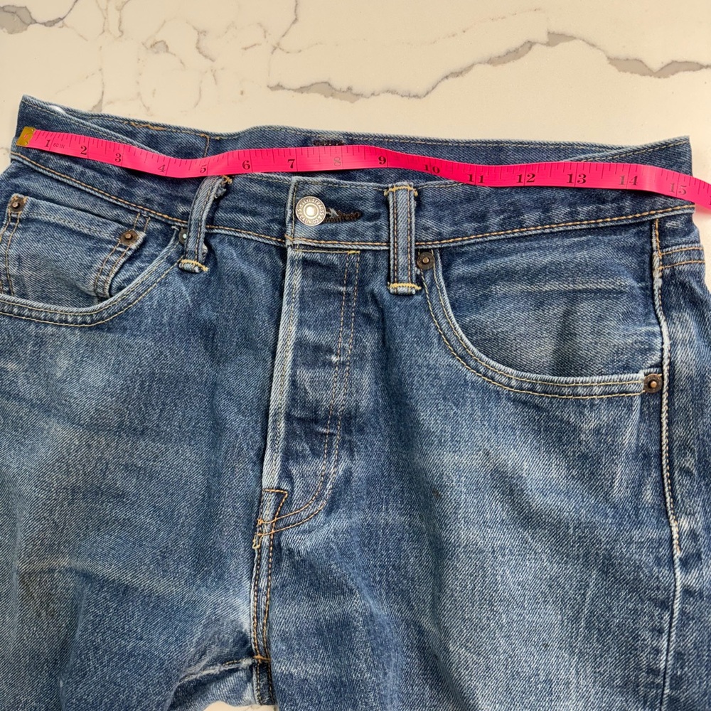 Women’s  Blue Denim Shorts - Picture 6 of 8